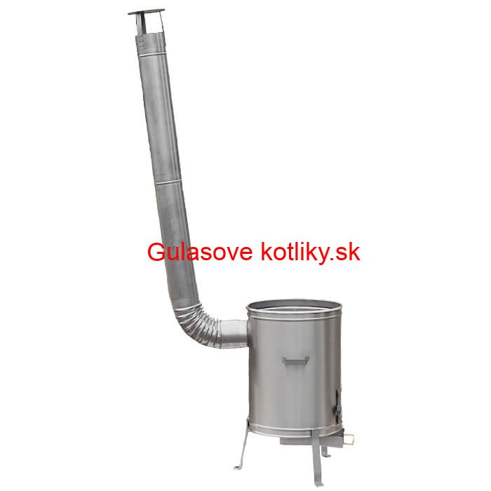 Nerezová kotlina 39 cm LUX