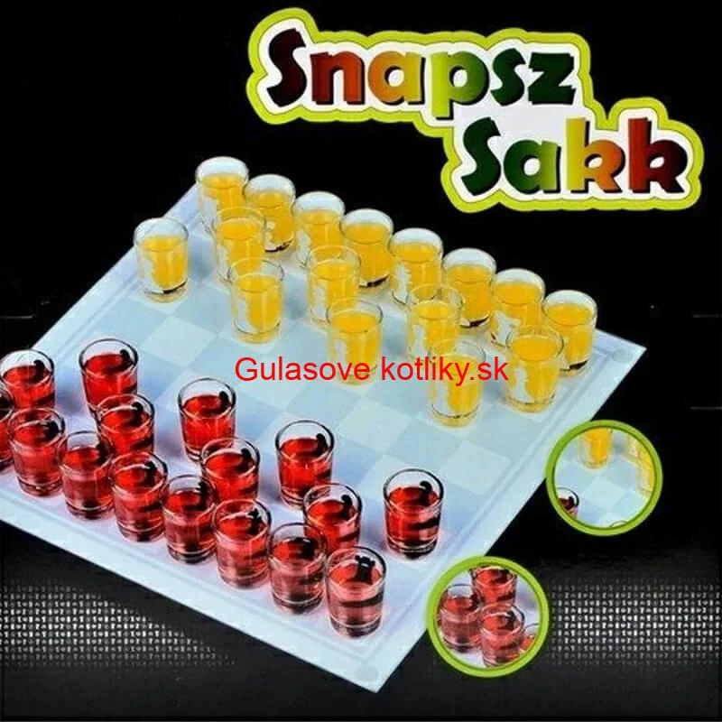 Šachová hra so štamperlíkmi