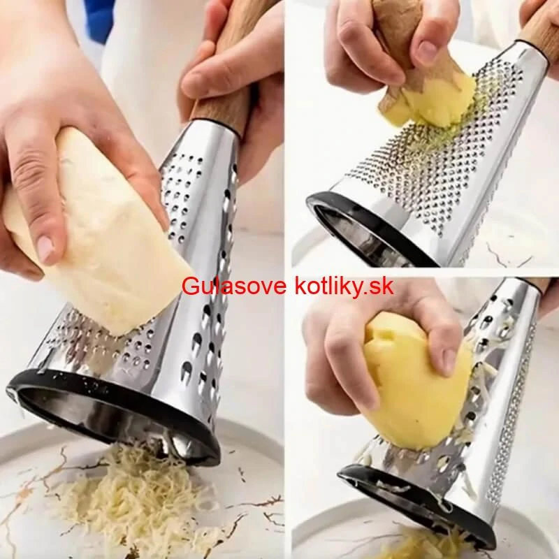 Strúhadlo s rukoväťou z akáciového dreva