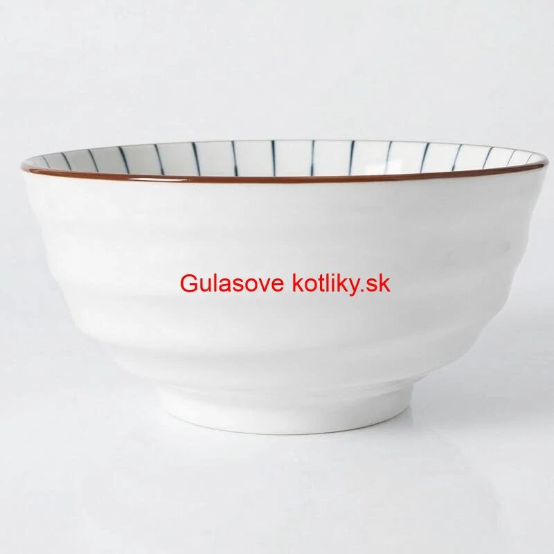 Keramická miska na polievku 1L – veľká elegantná miska