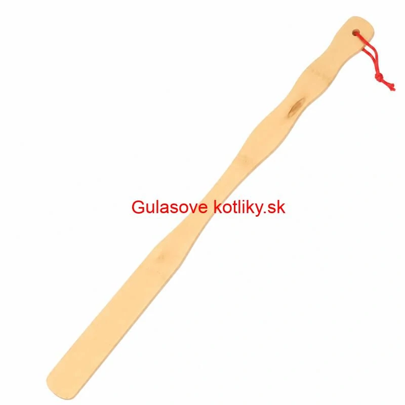 Drevený obuvák 49 cm – dlhá lyžica na topánky