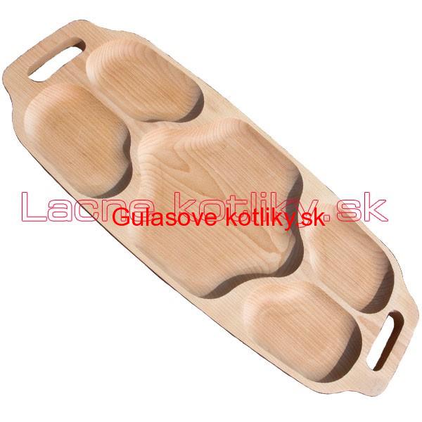 Servírovací drevený podnos