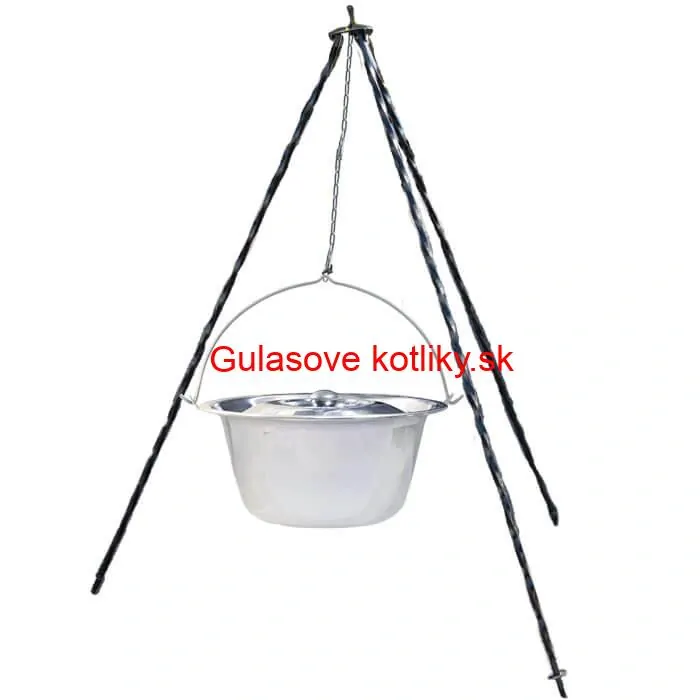 Nerezový kotlík 14 L INOX + pokrievka + stojan CLASSIC