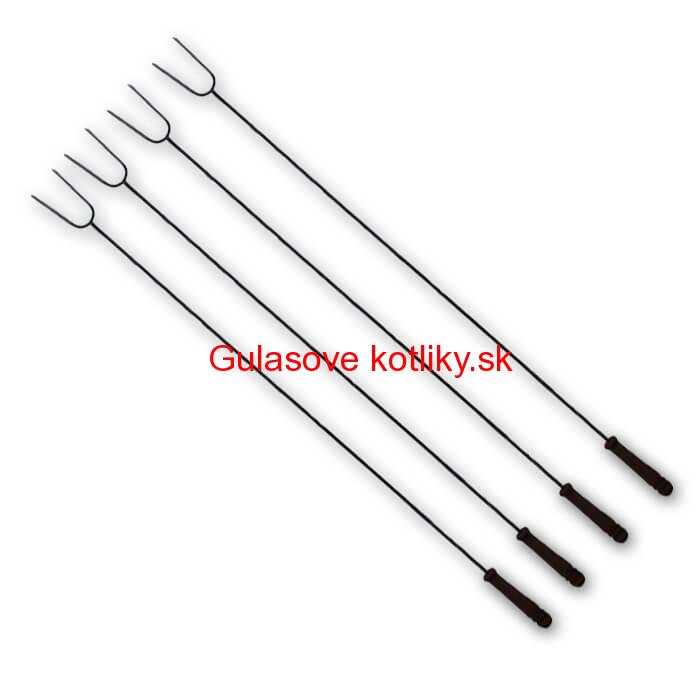 Vidlička na opekanie 4 ks 98 cm