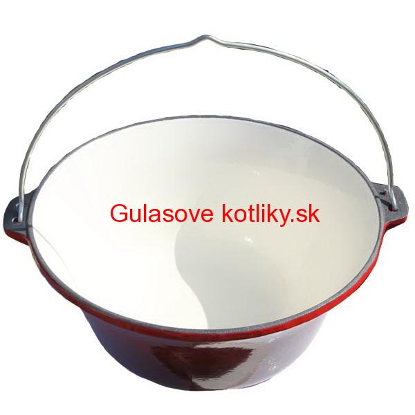 Liatinový kotlík 16 L – smaltovaný povrch