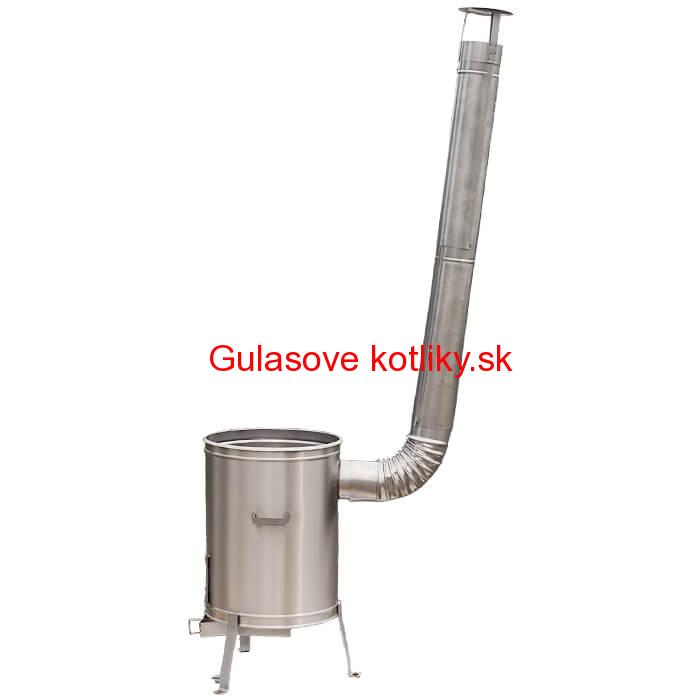 Nerezová zabíjačková kotlina 60 cm