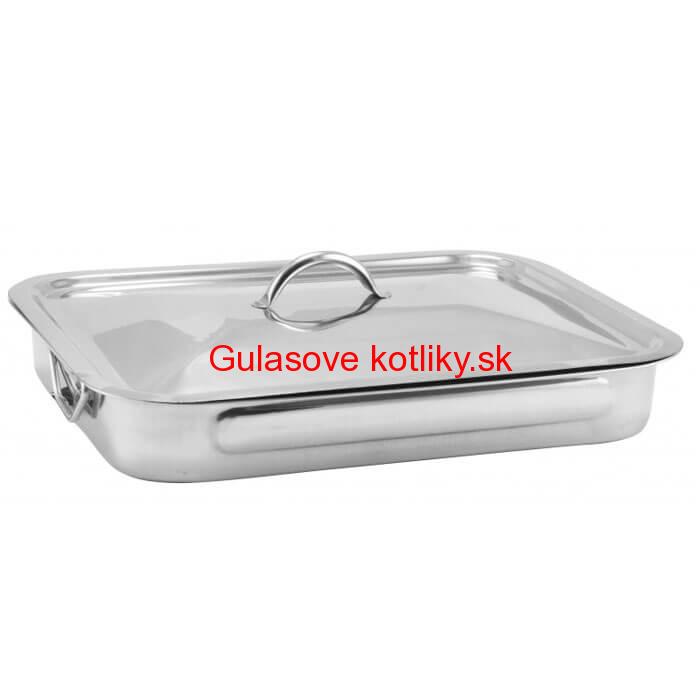 Nerezový pekáč s pokrievkou