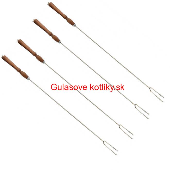 Vidlička na opekanie 90 cm 4 ks NEREZ