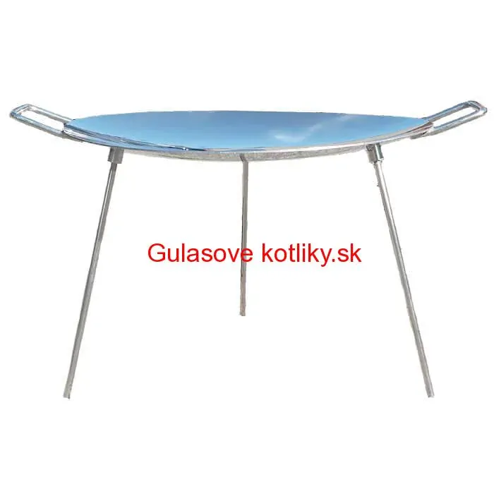 Nerezová panvica s nožičkami 55 cm BBQ