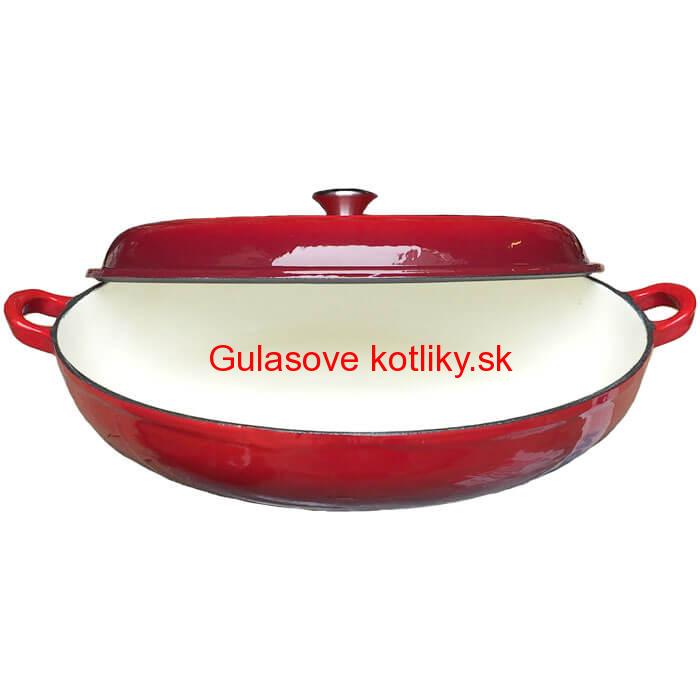 Po smaltovaná liatinová misa na pečenie 40 cm