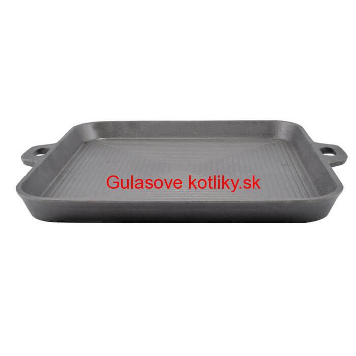 Liatinová grilovacia platňa 30 x 30 cm