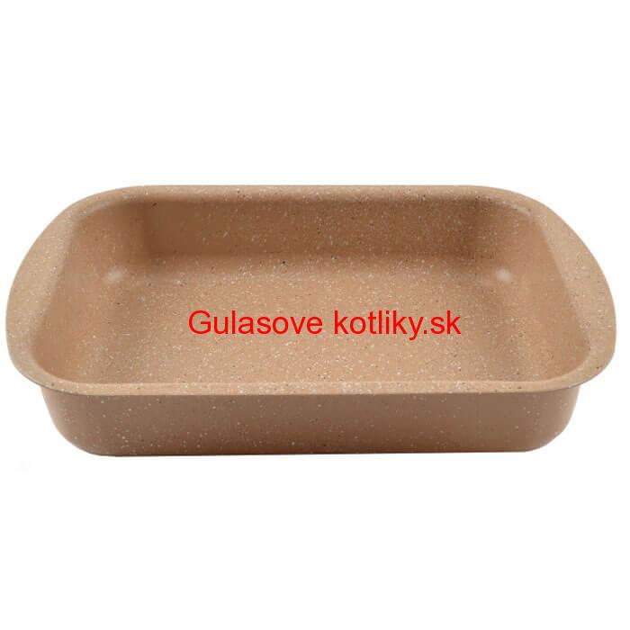 Pekáč s granitovým povrchom 34 x 24 cm hnedý Granit Line