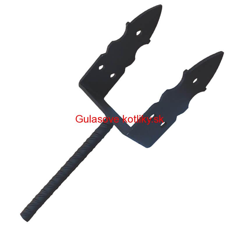 Pätka kotviaca, zápustná 12 cm