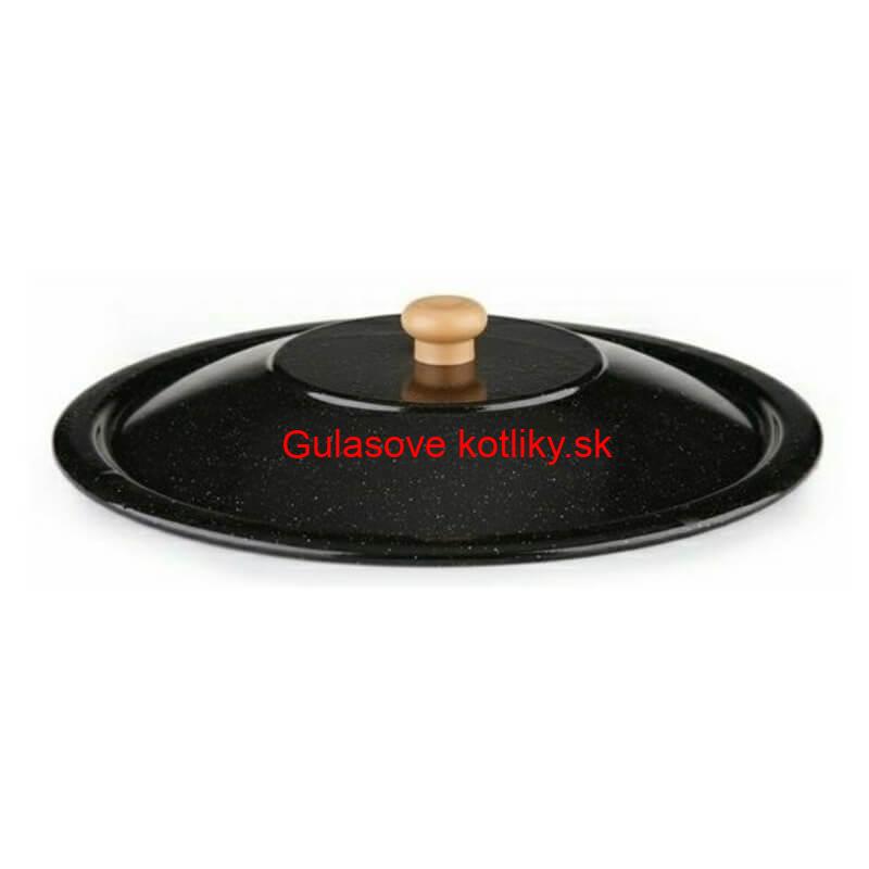 Smaltovaný kotlík 20 L + Nerezová kotlina 42 INOX + vareška + misky 12 ks