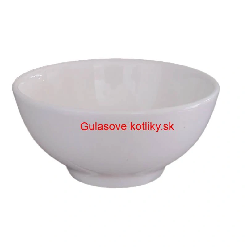 Keramická miska na servírovanie gulášu 15 cm biela