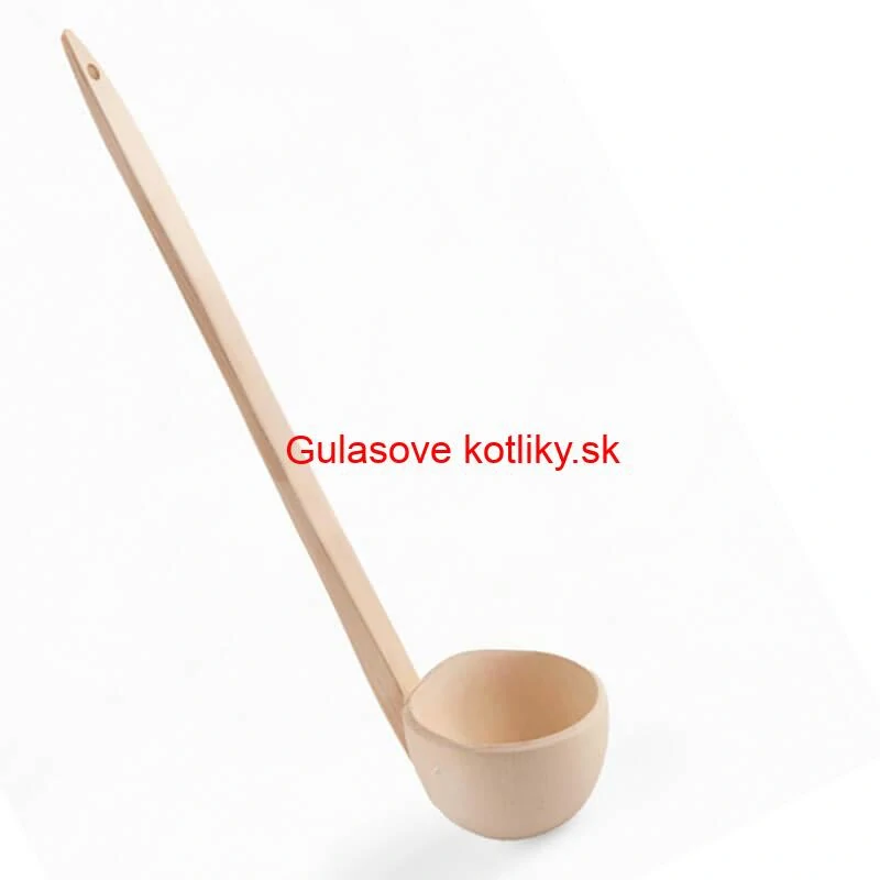 Drevená naberačka veľká 57 cm