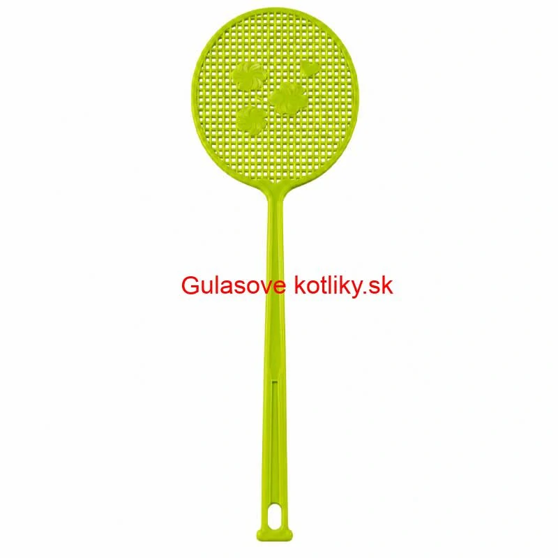 Plastová plácačka na muchy 49 cm – mix farieb