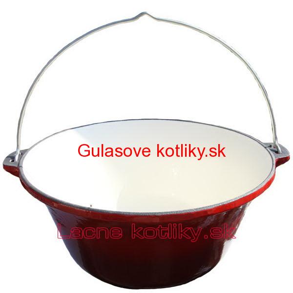 Liatinový kotlík 10,8 L – smaltovaný povrch