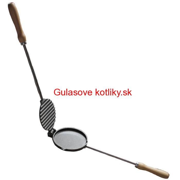 Liatinová panvica na grilovanie steakov DUO