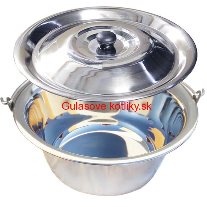 Antikorový kotlík 20 L + pokrievka