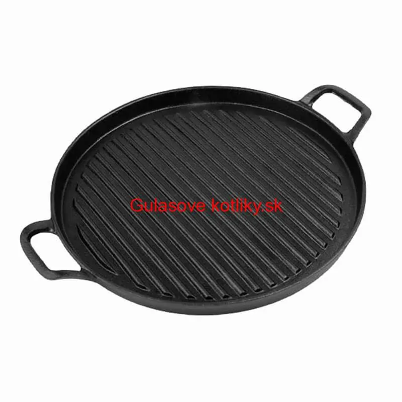 Liatinová panvica na grilovanie 31 cm BBQ