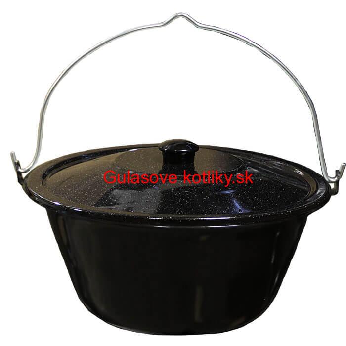 Smaltovaný kotlík 25 L + pokrievka