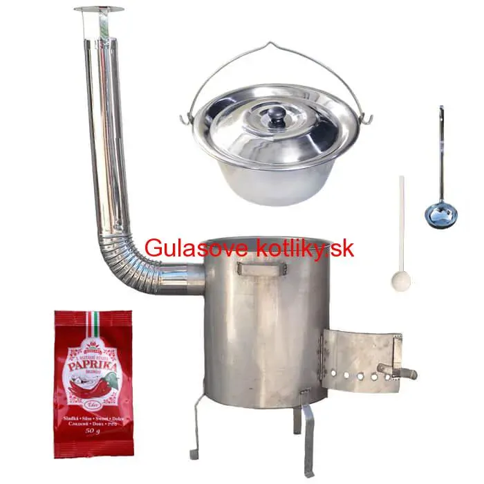 Nerezový kotlík 30 L (1,2 mm) INOX + nerezová kotlina (1,5 mm) 45 cm STRONG EXCLUSIVE