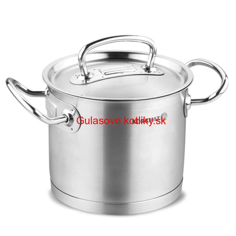 Sada nerezových hrncov s pokrievkou + rajnica 2 + 1 ks 5 L, 9 L, 1,5 L