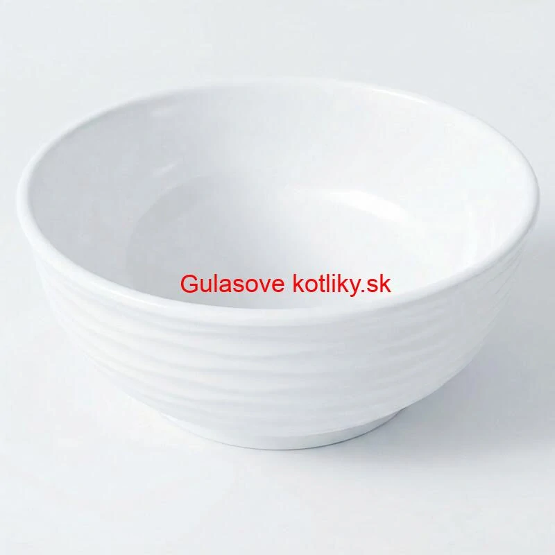 Prémiová biela miska s kamennou štruktúrou 750 ml