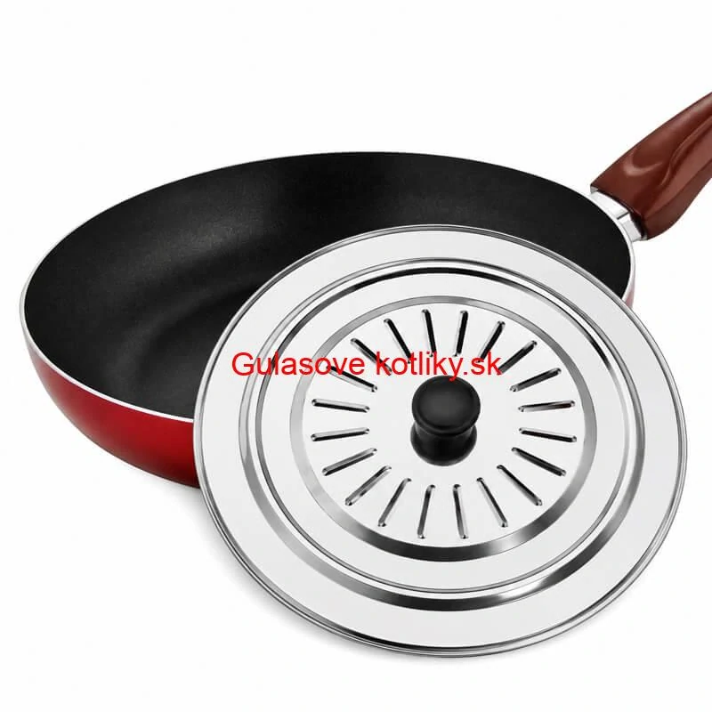 Nerezová pokrievka proti striekaniu 32 cm