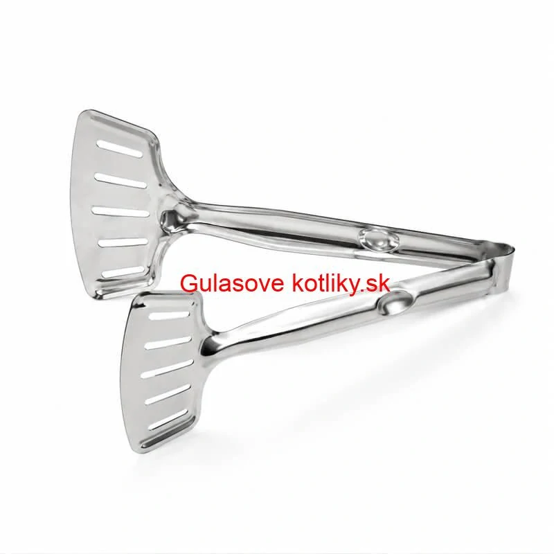 Nerezové kliešte na rybu — kuchynská naberačka 2 v 1, 28 cm