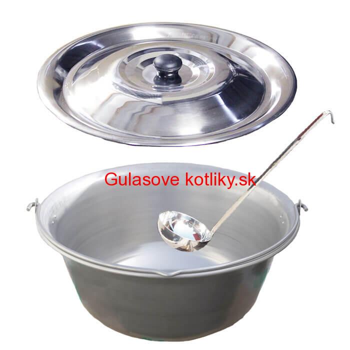 Nerezový kotlík 10 L (1,5 mm) + antikorová pokrievka
