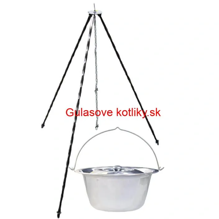 Nerezový kotlík 14 L INOX + pokrievka + stojan CLASSIC