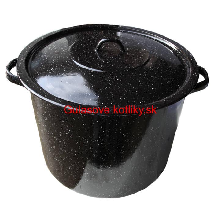 Smaltovaný hrniec 27 L