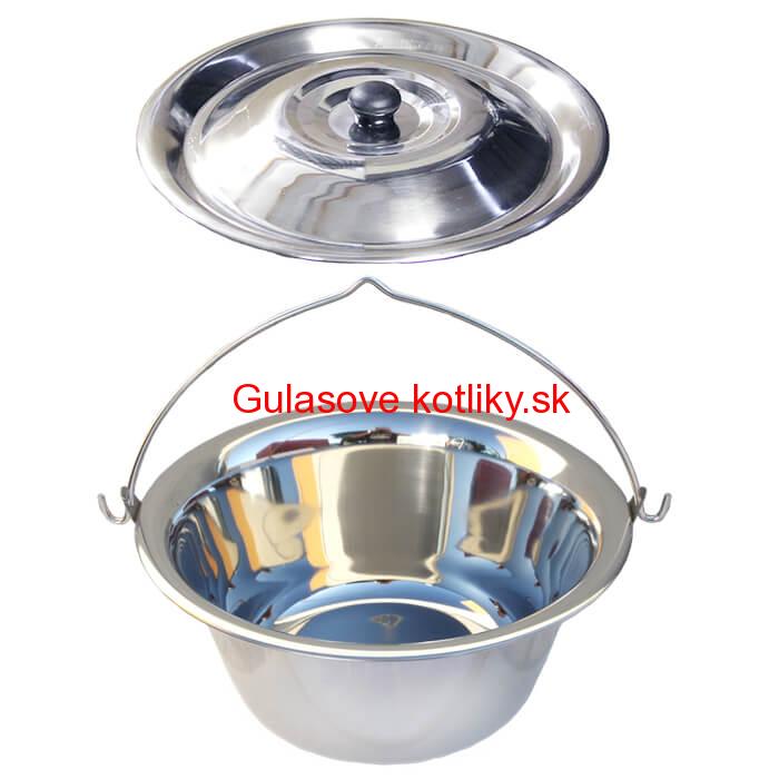 Antikorový kotlík 20 L + pokrievka