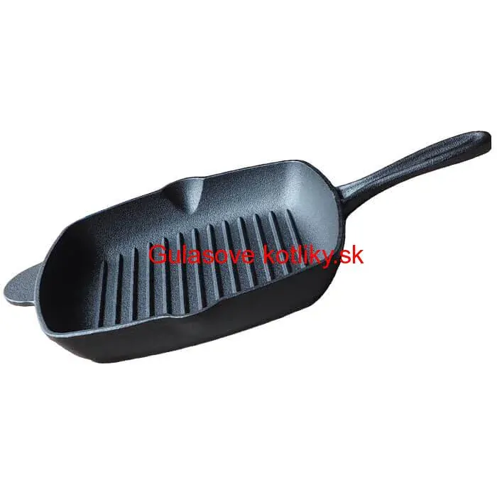Liatinová panvica na grilovanie a pečenie 26 x 26 cm