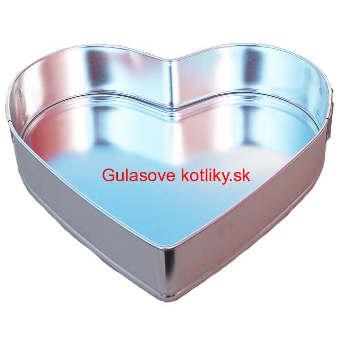 Forma na tortu 25 cm SRDCE