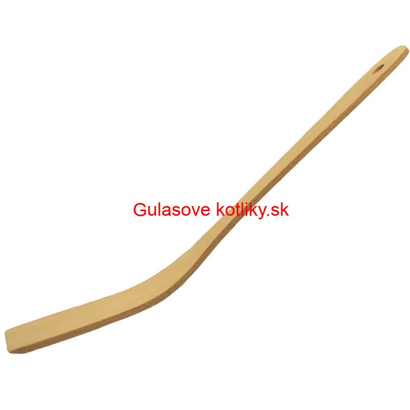 Lopatka ohnutá drevená 31 cm