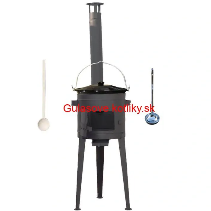 Smaltovaný kotlík 25 L (1,2 mm) + vysoká kotlina (2,0 mm) HODO 42 PLUS 600