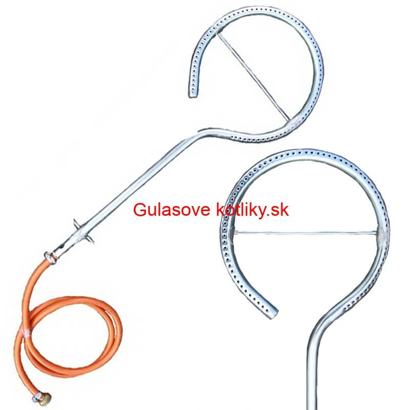 Smaltovaný kotlík (1,2 mm) 22 L + plynový horák k PB + nízka kotlina 42 PLUS 600 + nerezová pokrievka INOX