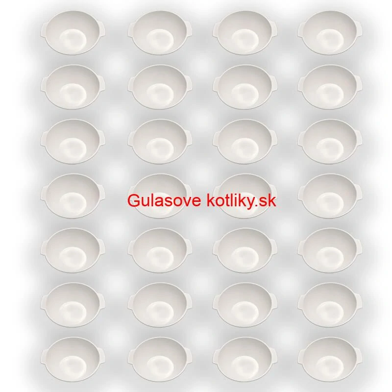 Sada 24 ks: Plastová miska na fajnový kotlíkový guláš a polievky – 500 ml