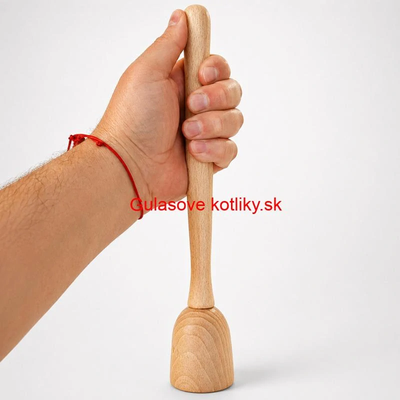 Drevený tĺčik na mäso 29 cm