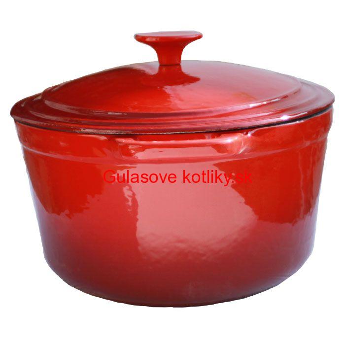 Liatinový pekáč 6,2 L – červený