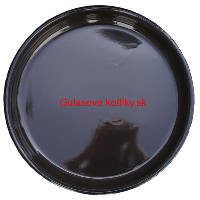 Smaltovaný okruhlý pekáč 38 cm, výška 6,2 cm