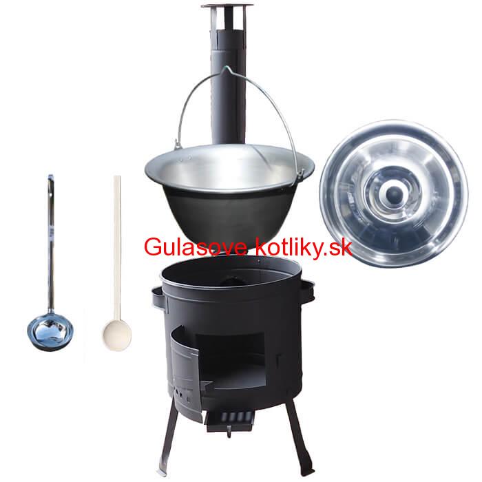 Nerezový kotlík 30 L (1,5 mm) + nízka kotlina 45 PLUS 600