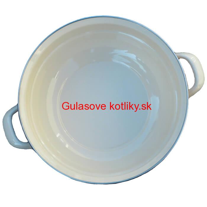 Smaltovaná misa 32 cm bežová