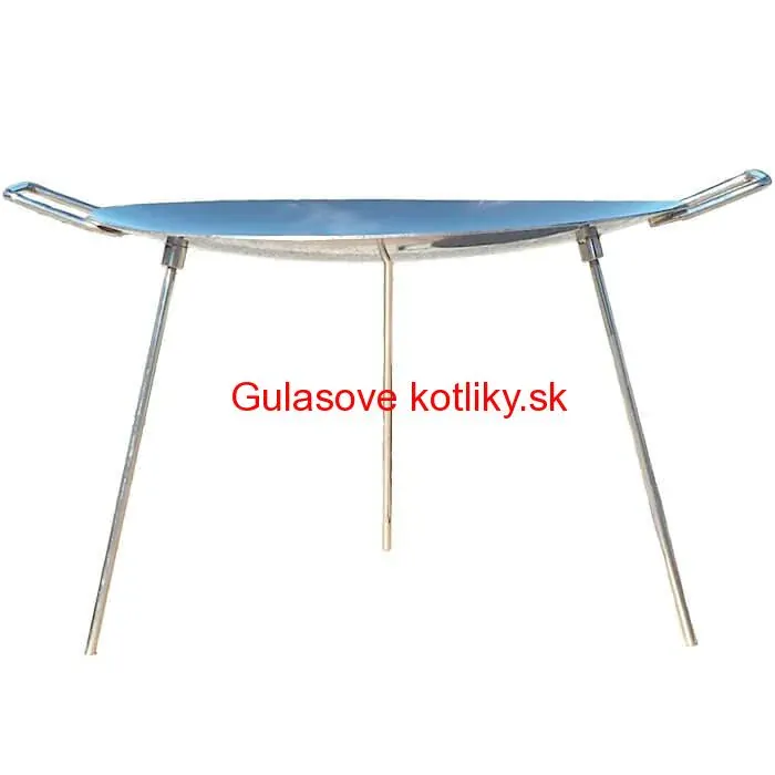 Nerezová panvica s nožičkami 55 cm BBQ