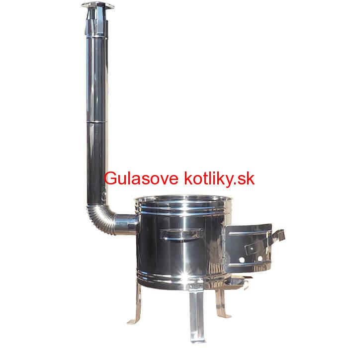 Nerezová kotlina s antikorovou úpravou 36 cm INOX