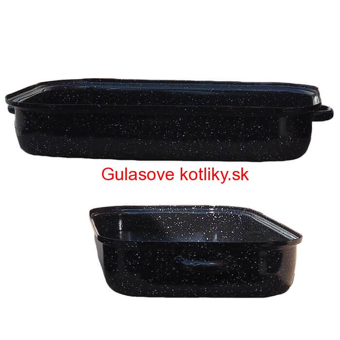 Smaltovaný pekáč 38 x 22 cm DUO