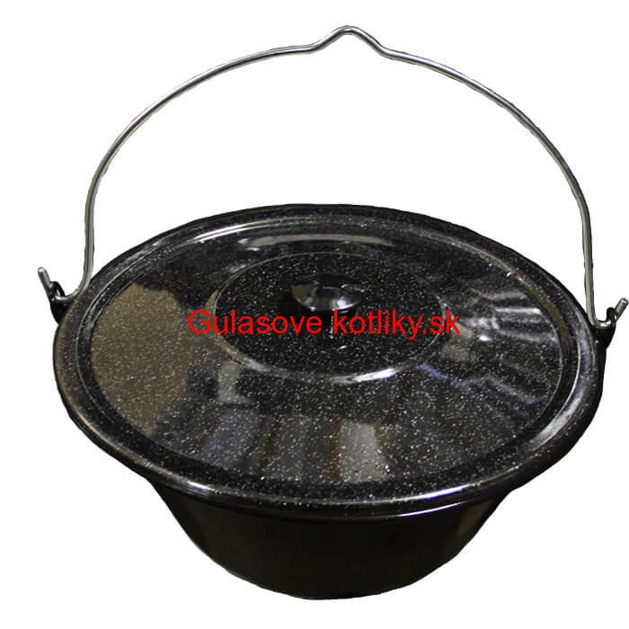 Smaltovaný kotlík 8 L + pokrievka